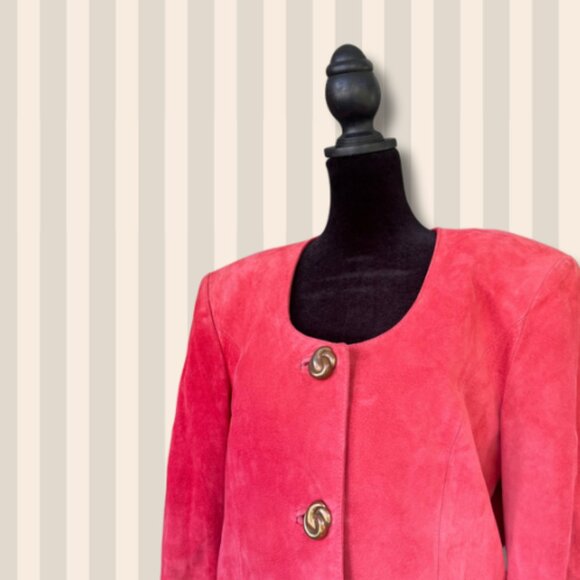 Secondhand Vintage Danier Suede Leather Jacket - Picture 2 of 2